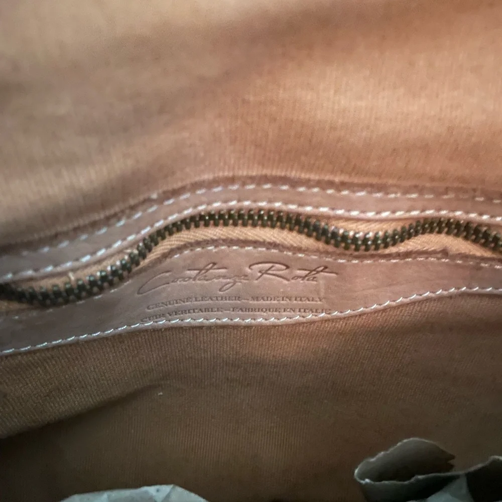 Costanza Rota leather tote. Large - Picture 7 of 7